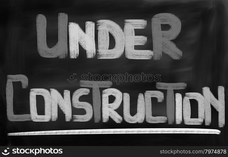 Under Construction Concept