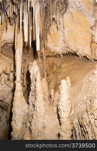 Underground caves often have very similar water mineral formations
