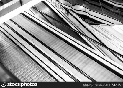 underground escalator