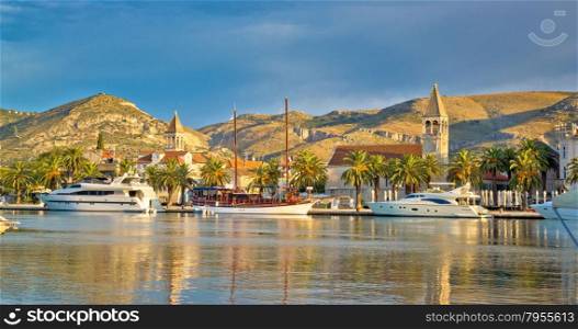 UNESCO city of Trogir historic skyline, Dalmatia, Croatia