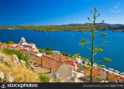 UNESCO town of Sibenik historic waterfront, Dalmatia, Croatia
