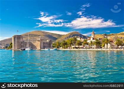 UNESCO town of Trogit seafront view, Dalmatia, Croatia