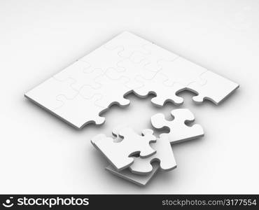 Unfinished puzzle