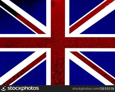 united kingdom england flag ilustration, computer generated
