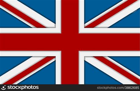 United Kingdom of Great Britain flag. corporate background. United Kingdom of Great Britain flag