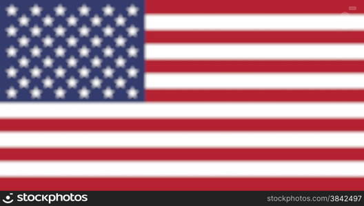 United States flag blurred. Blurred national flag of United States, North America