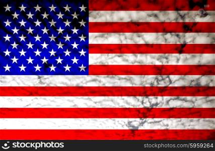 united states of america flag illustration, computer generated