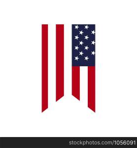 United States of America national flag background