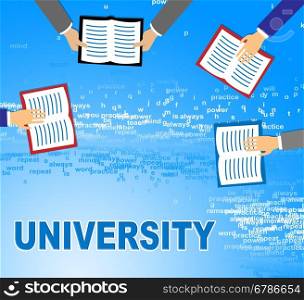 University Books Showing Varsities Literature And Education