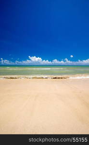 Untouched tropical beach in Sri Lanka