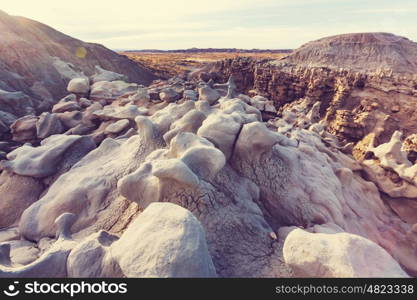 Unusual Fantasy Canyon in the Utah desert, USA.