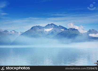 Unusual summer Landscapes of Alaska, United States.