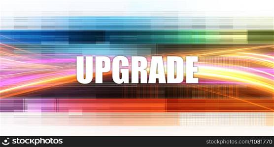 Upgrade Corporate Concept Exciting Presentation Slide Art. Upgrade Corporate Concept