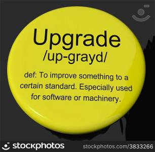 Upgrade Definition Button Showing Software Update Or Installation Fix. Upgrade Definition Button Shows Software Update Or Installation Fix