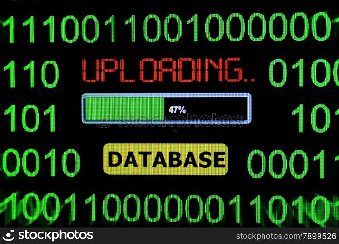 Upload database