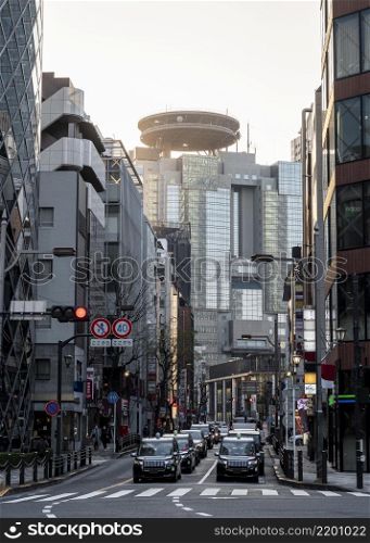 urban landscape japan buildings