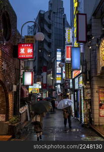 urban landscape japan night