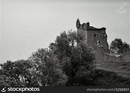 Urquart Castle, Loch Ness, Scottish Highlands, UK.