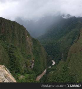 Urubamba River, Machu Picchu, Cusco Region, Peru