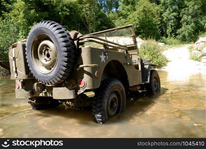 us american military jeep vehicle of wwii