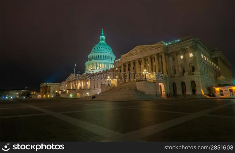 US Capitol Building in spring- Washington DC, United States