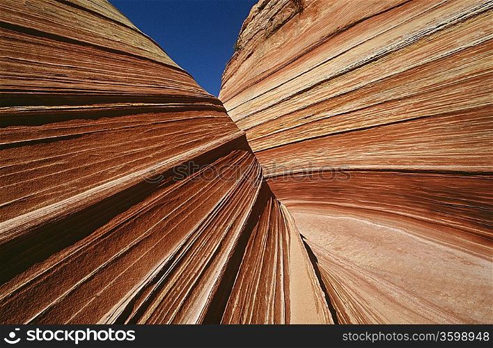USA, Arizona, Paria Canyon-Vermilion Cliffs Wilderness, sandstone rock formations, close up