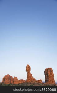 USA, Utah, Balanced Rock at Arches National Park