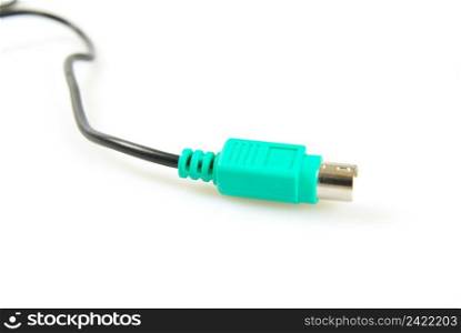 USB cable isolated on a white background