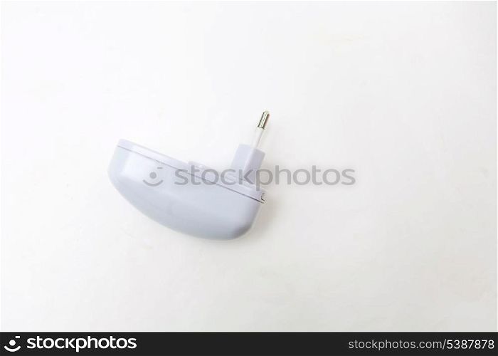usb charger on white