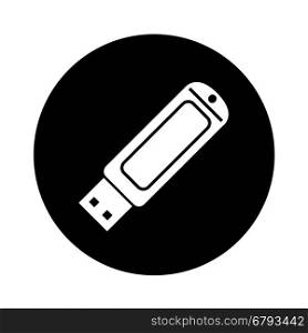 USB Flash drive icon illustration design