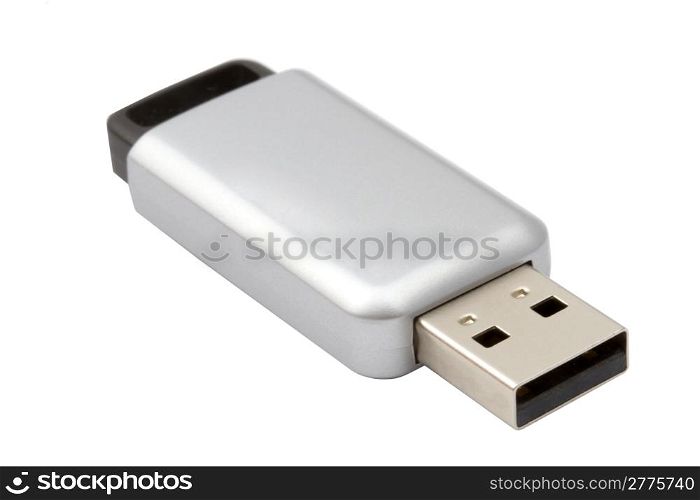 USB Flash Drive isolated on white background
