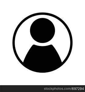 User man avatar icon profile symbol isolated for web and mobile eps 10. User man avatar icon profile symbol isolated for web