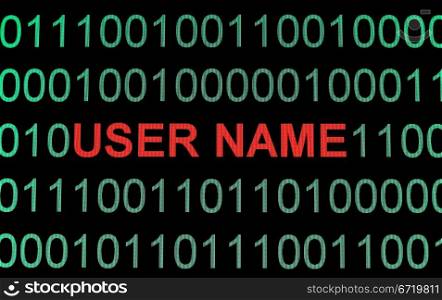 User name