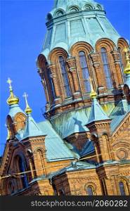Uspenski Orthodox Cathedral, Helnsinki, Finland, Europe