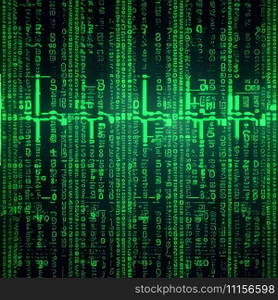 uturistic Binary Code Background  Digital Art with Embedded Patterns