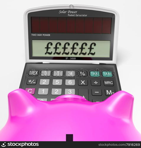 uuu Calculator Showing UK Interest On Finance