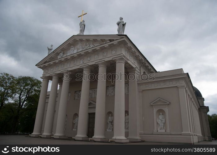 Vacation in Vilnius visiting churches in Lithuania