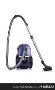 Vacuum cleaner isolated on the white