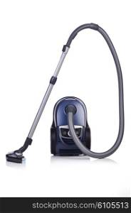 Vacuum cleaner isolated on the white