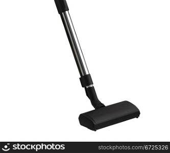 Vacuum cleaner on white background with copy space