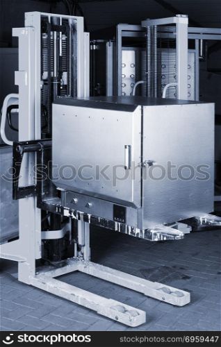 vacuum furnace at the present loader. furnace at loader