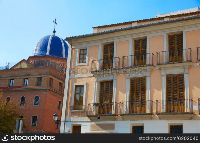 Valencia Barrio del Carmen street in old town of Spain