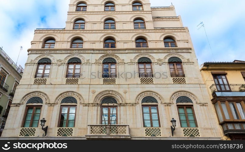 Valencia Diputacion building in Plaza sant Vicent Ferrer square in Spain