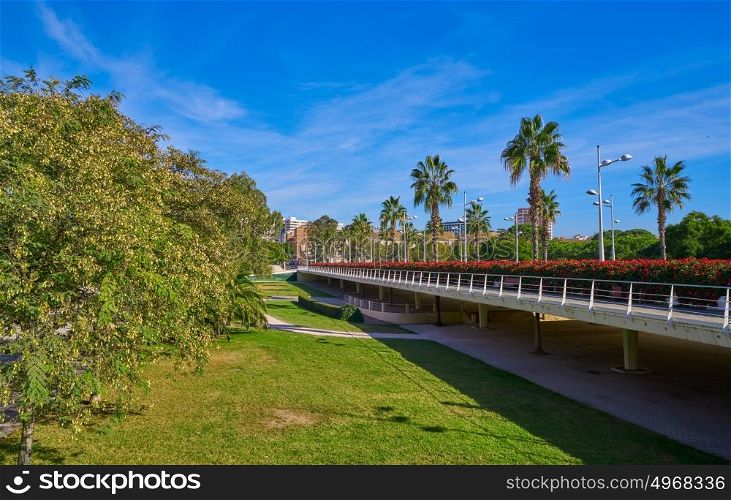 Valencia Puente de las Flores flowers bridge in Spain