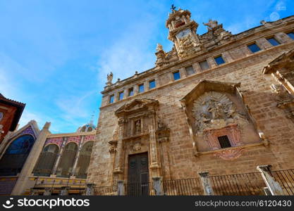 Valencia Santos Juanes historic Church in Spain