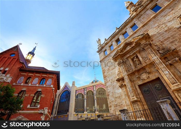 Valencia Santos Juanes historic Church in Spain