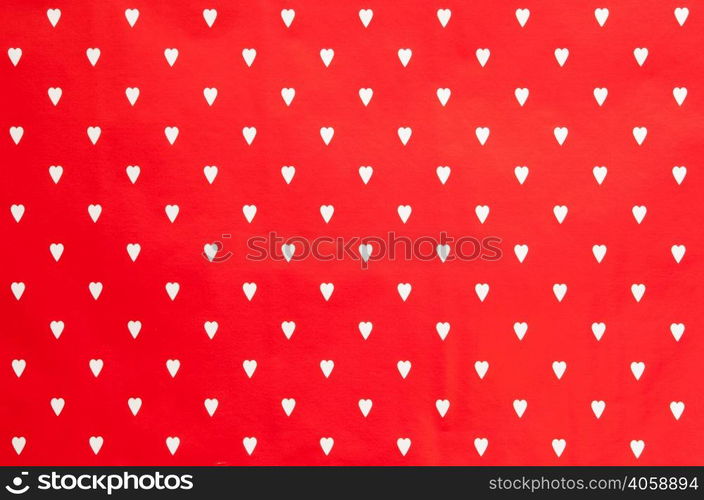 Valentine background made with colored paper