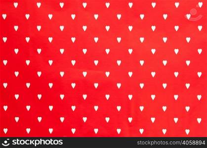 Valentine background made with colored paper