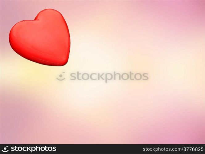 Valentine day celebration with color background