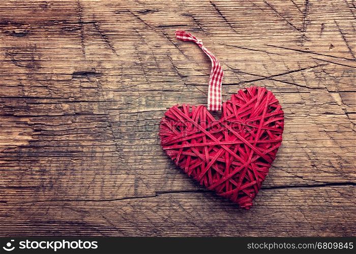 valentine day love heart card